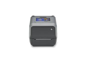 Zebra ZD621t, 12 puntos/mm (300dpi), Cúter, RTC, USB, USB Host, RS232, BT (BLE), Ethernet, gris