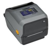 Zebra ZD621t, 12 puntos/mm (300dpi), Pelador, RTC, USB, USB Host, RS232, BT (BLE), Ethernet, gris