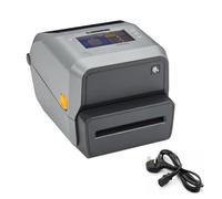 Zebra ZD621t, 12 puntos/mm (300dpi), Cúter, Disp. (color), RTC, USB, USB Host, RS232, BT (BLE), Ethernet, gris