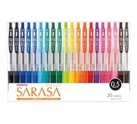ZEBRA Bolígrafo de gel Sarasa Clip 0.5 Jj15-20ca 20 colores