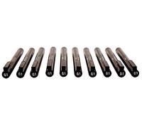 Zebra Zensations Black Fineliners Pens Technical Drawing Markers - Pack 10-0.1mm