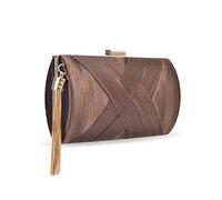 zebrum Pochette de noche para mujer, Bolso de mano de mujer con bordado, Bolso de noche firmado, Bolso de novia, Bolso de mujer con pochette, Talla única