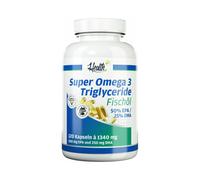Zec+ Health+ Super Omega 3 Triglyceride (120 Caps) Unflavoured