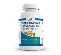 Zec+ Health+ Super Omega 3 Triglyceride (120 cápsulas) Sin sabor