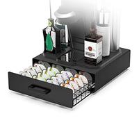 ZECENN - Cajón de Almacenamiento para Cápsulas Bartesianas, Compatible Con Máquina de Cóctel Bev by BLACK+DECKER, Capacidad para 40 Cápsulas, Organizador de Encimera