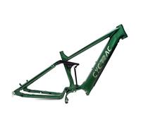 ZECHAO Cuadro Bicicleta Enduro 27,5" Y 29" De Aleación De Aluminio, 16" Y 18", Recorrido 140 Mm, Eje Pasante, Refuerzo 12 X 148 Mm, Batería Integrada.(Green,27.5 * 16inch)