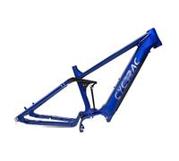 ZECHAO Cuadro Bicicleta Enduro 27,5" Y 29" De Aleación De Aluminio, 16" Y 18", Recorrido 140 Mm, Eje Pasante, Refuerzo 12 X 148 Mm, Batería Integrada.(Blue,27.5 * 16inch)
