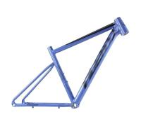 ZECHAO Cuadro De Bicicleta De Carretera 700C, Eje Pasante De 46 Cm 12 * 142 Mm BSA BB68 Mm Cuadro Bicicleta XC De Aleación Aluminio Cuadro Bicicleta con Freno Disco(Purple)