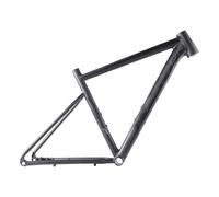 ZECHAO Cuadro De Bicicleta De Carretera 700C, Eje Pasante De 46 Cm 12 * 142 Mm BSA BB68 Mm Cuadro Bicicleta XC De Aleación Aluminio Cuadro Bicicleta con Freno Disco(Grey)