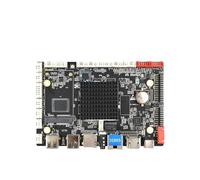 ZECKJVTD Placa Base De Señalización Digital LCD Huidu HD 3288S Compatible con Interfaz De Control Remoto, Salida 4K Y Reproducción De Video 4K(4G RAM 32G Storage)