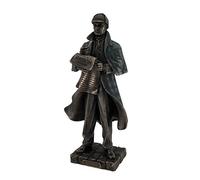 Zeckos Veronese Design Detective Sherlock Holmes - Estatua de Bronce metálico