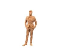 ZEDACAKAI 1/35 Figura de caballero hombre figuras modernas modelo escena miniatura GK necesita ser coloreado por ti mismo-No3