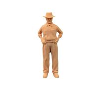 ZEDACAKAI Figura 1/24 Gentleman Man Figuras modernas Modelo Escena en miniatura GK Necesita ser coloreada por ti mismo No10