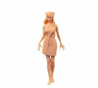ZEDACAKAI Figura 1/24 Linda chica en albornoz Modelo Escena en miniatura GK Need To Be Colored By YourselfNo4