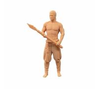 ZEDACAKAI Figura 1/43 de investigadores de hombre sosteniendo herramientas, modelo de disfraces, escena en miniatura, GK, necesita ser coloreada por ti mismo, No9