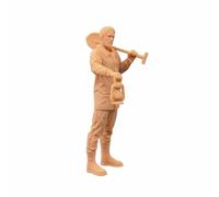 ZEDACAKAI Figura 1/43 de investigadores de hombre sosteniendo herramientas, modelo de disfraces, escena en miniatura, GK, necesita ser coloreada por ti mismo No4