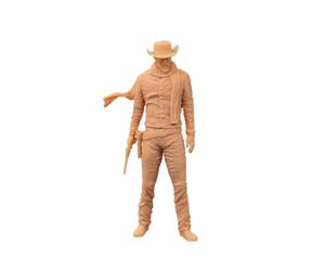 ZEDACAKAI Figura 1/72 The man with the gun the killer Model Miniature scene GK Need To Be Colored By YourselfNo2