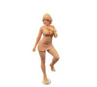 ZEDACAKAI Figura de 1/24 modelo en miniatura para ser coloreado por ti | Figuras de resina impresas en 3D para paisaje de diorama, diseño de coche, colección de pasatiempos de pintura DIY