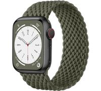 Zedoli Correa elástica de nailon compatible con Apple Watch de 1.732 pulgadas, 1.654 pulgadas, 1.772 pulgadas, 1.932 pulgadas, para hombres y mujeres, correa elástica deportiva trenzada para iWatch