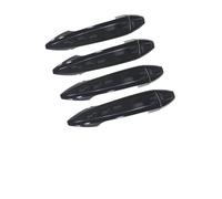 ZEEBQHKLW Accesorios Coche para B&MW G30 G20 F30 G32 6GT 3GT X1 X2 X3 X4 X5 X6 X7 LHD Cubierta Manija Puerta Automóvil Pegatina Embellecedor Decoración De Puerta Exterior Piezas modificación(Black C)