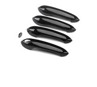 ZEEBQHKLW Accesorios Coche para B&MW G30 G20 F30 G32 6GT 3GT X1 X2 X3 X4 X5 X6 X7 LHD Cubierta Manija Puerta Automóvil Pegatina Embellecedor Decoración De Puerta Exterior Piezas modificación(Black B)