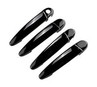 ZEEBQHKLW Accesorios Coche para B&MW Serie 1 3 E87 E90 E91 E92 E93 F30 X1 X2 X3 X4 X6 LHD Cubiertas De Manijas De Puertas Exteriores De Automóviles Embellecedores Piezas modificación(Negro Brillante)