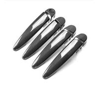 ZEEBQHKLW Accesorios Coche para B&MW X1 E84 2012-2015 Adhesivo para Manija De Puerta Exterior En Negro Brillante Adhesivo para Automóvil Piezas modificación(A02)