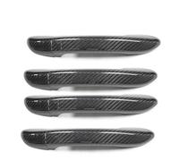 ZEEBQHKLW Accesorios Coche para VW CC 2008-2016 Cubierta De Manija De Puerta De Fibra De Carbono Real para Automóvil, Pegatina para Marco Moldura Exterior Piezas modificación(4 Puertas-SIN Sensor)