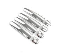 ZEEBQHKLW Accesorios Coche para VW para Golf 5 MK5 para Rabbit 2004 2005 2006 2007 2008 2009 Cubiertas Decorativas para Manijas De Puertas Exteriores De Automóviles Piezas modificación(Silver 4)