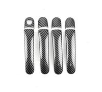 ZEEBQHKLW Accesorios Coche para VW para Jetta MK6 para Tiguan para Polo 2007-2016 ABS Pegatina para Cubierta Manija De Puerta Exterior De Automóvil con Textura De Carbono Piezas modificación