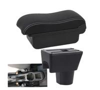 ZEEBQHKLW Para N&issan Para Terrano 3 Reposabrazos De Coche Caja De Almacenamiento De Cuero Con Superficie Curvada Accesorios(A3 No USB)