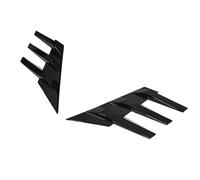 ZEEBQHKLW Para Seat para Ibiza Alerón Lateral del Parabrisas Trasero Alerón Trasero Exterior Decorativo Pintura Negra Brillante/Carbono Accesorios(Glossy Black)