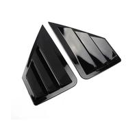 ZEEBQHKLW Para Toyota C-HR CHR 2016 2017 2018 2019 2020 2021 2022 Pegatinas para La Cubierta Las Ventanas Traseras Molduras Triangulares para Contraventanas Accesorios(Glossy Black)