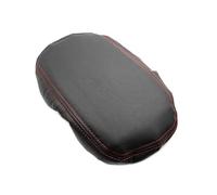 ZEEBQHKLW Para Toyota RAV 4 2006-2012 Cubierta Protectora De La Caja Del Apoyabrazos De La Consola Central Del Interior Del Automóvil De Cuero Accesorios(Black-red line)