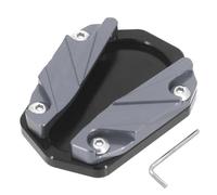 ZEEBQHKLW Para ZONTES 368G 368K 368E 368 K E G Placa de ampliación para Caballete Lateral de Aluminio CNC para Motocicleta Accesorios(Gris)