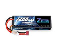 Zeee 2S Lipo Batería 7.4V 80C 7200mAh Hardcase Batería con Deans T Plug para RC Car RC Truck RC Car Boat Truck Truggy RC Hobby