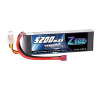 Zeee 3S LiPo Batería 11.1V 5200mAh 60C RC Batería con Deans T Conector para RC Coche RC Camión RC Auto Boot Helicóptero LKW Truggy RC Hobby