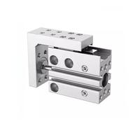 ZEEGII Cilindro neumático de Aire Cilindro de riel MXH6 MXH10 MXH16 MXH20 Cilindro de Varilla guía de riel Lateral Lineal de Aire neumático de precisión (Color : 40Z, Size : MXH6)