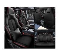 ZEEGII Fundas Asiento de Coche para BYD Atto 3 2022-2024 - Compatible con Airbag Lateral - Fundas de Asiento Completo de Fundas Impermeable y Transpirable,B-All-Black