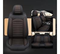 ZEEGII Fundas Asiento de Coche para Hyundai Tucson N Line 2022-2024 - Compatible con Airbag Lateral - Fundas de Asiento Completo de Fundas - Transpirable,Black+Coffee