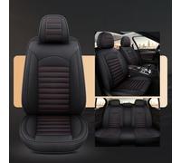 ZEEGII Fundas Asiento de Coche para Hyundai Tucson N Line 2022-2024 - Compatible con Airbag Lateral - Fundas de Asiento Completo de Fundas - Transpirable,Black+Red