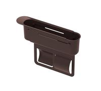 ZEEGII Organizador Gap Asiento Coche para Jaguar XF Wagon 2018-2023 2024 2025, Organizador De Asiento De Coche, Bolsa De Almacenamiento para Huecos De Asiento De Coche,Brown-x 1