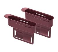 ZEEGII Organizador Gap Asiento Coche para Nissan Aura e-Power E13 2021-2023, Organizador De Asiento De Coche, Bolsa De Almacenamiento para Huecos De Asiento De Coche,Red-x 2