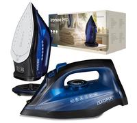 ZEEGMA IRONEE PRO Plancha sin Cable con Revestimiento Cerámico de 2600 W, Base de Carga 360°, Depósito de 320 ml Salida de Vapor 35 g/min Función de Autolimpieza, Anti-Drip y Anti-Calc
