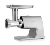 ZEEGMA MOLEN MASTER Máquina Eléctrica para Moler Carne, Potencia de 2500 W, 3 Discos de Acero Inoxidable, Accesorio para Embutidos, Rallador, Función Reversa, Pantalla Táctil