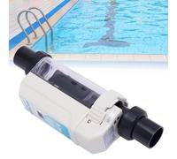 ZEEKYFOR Generador de Cloro de Sal de Piscina, Clorador Electrolítico de Sal de Piscina para Spas y Bañeras de Hidromasaje con Pantalla LED y Detección de Nivel de Agua 60m3/12g/h