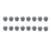 ZEELYDE 16 pelotas de tenis precortadas para patas de muebles y protección del suelo, cubierta de almohadilla de fieltro resistente de larga duración, color gris