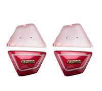 ZEELYDE 2 Par de fundas de asientos laterales e izquierdas para recambios GN 250 Gn250 Gn250 Recambios rojo