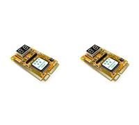 Zeelyde 2X multifunción 3 en 1 tarjeta de depuración experto mini PCI PCI-E PC portátil analizador probador diagnóstico post prueba tarjeta parte
