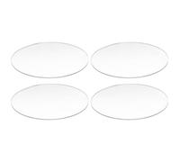 Zeelyde - Disco redondo acrílico transparente de 3 mm de grosor, diámetro de 100 mm